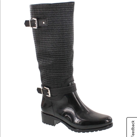 Forever Link Motorcycle Quilted Buckle Boots - Size 8.5 - Picture 1 of 9